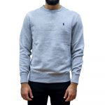 POLO RALPH LAUREN MEN THE RL FLEECE SWEATSHIRT GREY