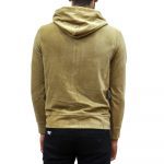 POLO RALPH LAUREN MEN LONG SLEEVE KNIT CORDUROY FULL-ZIP HOODIE KHAKI - Image 3