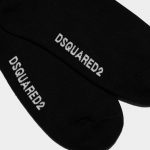 DSQUARED2 MEN ICON MID CREW SOCKS BLACK - Image 4
