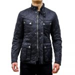 BARBOUR B.INTL ARIEL QUILTED JACKET BLACK - Image 4