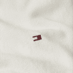 TOMMY HILFIGER MEN TH MONOGRAM COTTON CASHMERE CREW NECK JUMPER IVORY - Image 3