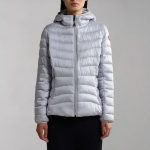 NAPAPIJRI WOMEN AERONS HOODED JACKET 2 GREY GLACIER