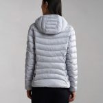 NAPAPIJRI WOMEN AERONS HOODED JACKET 2 GREY GLACIER - Image 3