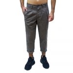 GABBA MEN FIRENZE FORD PANTS MULTI CHECKERED BROWN