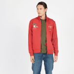 LA MARTINA MEN’S INMORTALES LONG SLEEVE SWEATSHIRT RED - Image 4