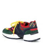 POLO RALPH LAUREN JOGGER SUEDE AND CORDUROY TRAINER MULTICOLOR - Image 3