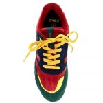 POLO RALPH LAUREN JOGGER SUEDE AND CORDUROY TRAINER MULTICOLOR - Image 5