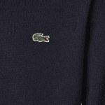 LACOSTE MEN'S V-NECK WOOL SWEATER NAVY - Image 4