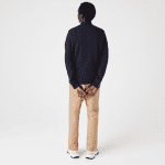 LACOSTE MEN’S WOOL TRUCKER SWEATER NAVY - Image 4