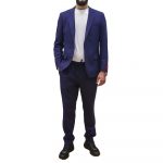 HUGO MEN HANFRED/GOWARD224XWG SUIT DARK BLUE