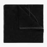 EMPORIO ARMANI WOOL SCARF SIGNATURE BLACK - Image 4