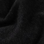 EMPORIO ARMANI WOOL SCARF SIGNATURE BLACK - Image 2
