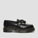 DR MARTENS WOMAN / MAN ADRIAN BEX  STITCH LEATHER LOAFERS BLACK - Image 6