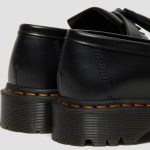 DR MARTENS WOMAN / MAN ADRIAN BEX  STITCH LEATHER LOAFERS BLACK - Image 3