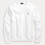 POLO RALPH LAUREN MEN THE RL FLEECE SWEATSHIRT WHITE - Image 6