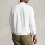 POLO RALPH LAUREN MEN THE RL FLEECE SWEATSHIRT WHITE - Image 5