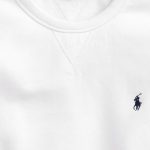 POLO RALPH LAUREN MEN THE RL FLEECE SWEATSHIRT WHITE - Image 3