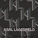 KARL LAGERFELD MEN K/MONOGRAM KLASSIC BIFOLD WALLET JACQUARD BLACK - Image 2