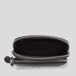 KARL LAGERFELD MAN RUE ST-GUILLAUME NYLON PHONE POUCH BLACK - Image 4