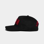 DSQUARED2 ICON BASEBALL CAP BLACK RED - Image 3