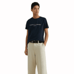 TOMMY HILFIGER MEN TOMMY HILFIGER LOGO T-SHIRT SKY CAPTAIN - Image 3