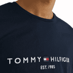TOMMY HILFIGER MEN TOMMY HILFIGER LOGO T-SHIRT SKY CAPTAIN - Image 2