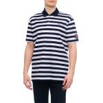 PAUL&SHARK REGULAR FIT STRIPED NATURAL COTTON POLO SHIRT WHITE BLUE
