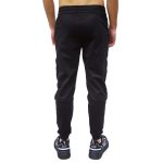 EMPORIO ARMANI MEN LOGO SERIES COTTON TROUSERS BLACK - Image 3