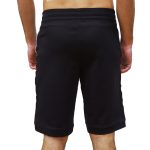 EMPORIO ARMANI MEN LOGO SERIES COTTON BOARD SHORTS  BLACK - Image 3