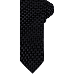 HUGO MEN MICRO DOT TIE CM 6 BLACK - Image 3