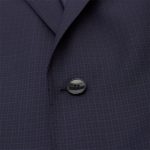 BOSS SLIM-FIT SUIT H HUGE 2PCS 224 IN VIRGIN-WOOL DARK BLUE - Image 6