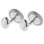 BOSS MEN JOSE CUFFLINKS SILVER - Image 2