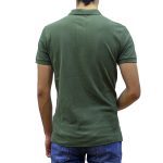 POLO RALPH LAUREN MEN SLIM FIT MESH POLO SHIRT DARK SAGE - Image 3