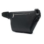 KARL LAGERFELD MEN LEATHER BUMBAG BLACK - Image 2