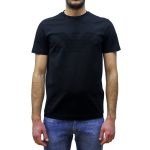 EMPORIO ARMANI MEN ESSENTIAL T SHIRT GA EAGLE LOGO BLACK