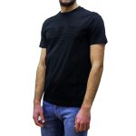 EMPORIO ARMANI MEN ESSENTIAL T SHIRT GA EAGLE LOGO BLACK - Image 2