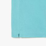 LACOSTE L1212 POLO CLASSIC FIT IN PETIT PIQUE TURQUOISE - Image 5