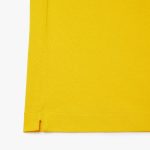 LACOSTE L1212 POLO CLASSIC FIT IN PETIT PIQUE YELLOW - Image 5
