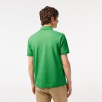LACOSTE L1212 POLO CLASSIC FIT IN PETIT PIQUE GREEN - Image 3