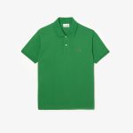 LACOSTE L1212 POLO CLASSIC FIT IN PETIT PIQUE GREEN - Image 6