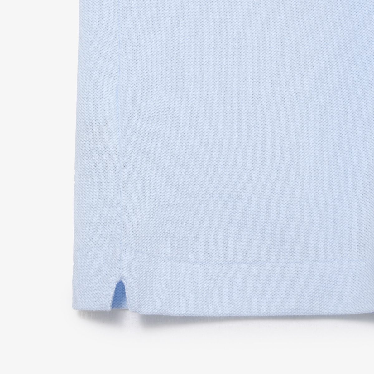 LACOSTE L1212 POLO CLASSIC FIT IN PETIT PIQUE LIGHT BLUE - Image 5