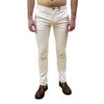 TOMMY HILFIGER MAN 1985 COLLECTION BLEECKER SLIM FIT CHINOS PANTS WEATHERED WHITE