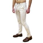 TOMMY HILFIGER MAN 1985 COLLECTION BLEECKER SLIM FIT CHINOS PANTS WEATHERED WHITE - Image 2