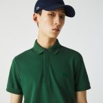LACOSTE REGULAR FIT PARIS POLO STRETCH COTTON GREEN - Image 2