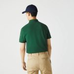 LACOSTE REGULAR FIT PARIS POLO STRETCH COTTON GREEN - Image 5