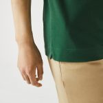LACOSTE REGULAR FIT PARIS POLO STRETCH COTTON GREEN - Image 4