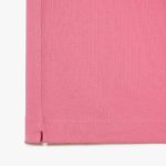 LACOSTE REGULAR FIT PARIS POLO STRETCH COTTON PINK - Image 5