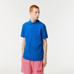 LACOSTE REGULAR FIT PARIS POLO STRETCH COTTON BLUE