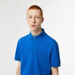 LACOSTE REGULAR FIT PARIS POLO STRETCH COTTON BLUE - Image 2