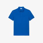 LACOSTE REGULAR FIT PARIS POLO STRETCH COTTON BLUE - Image 6